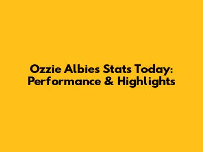 Ozzie Albies Stats Today: Performance & Highlights